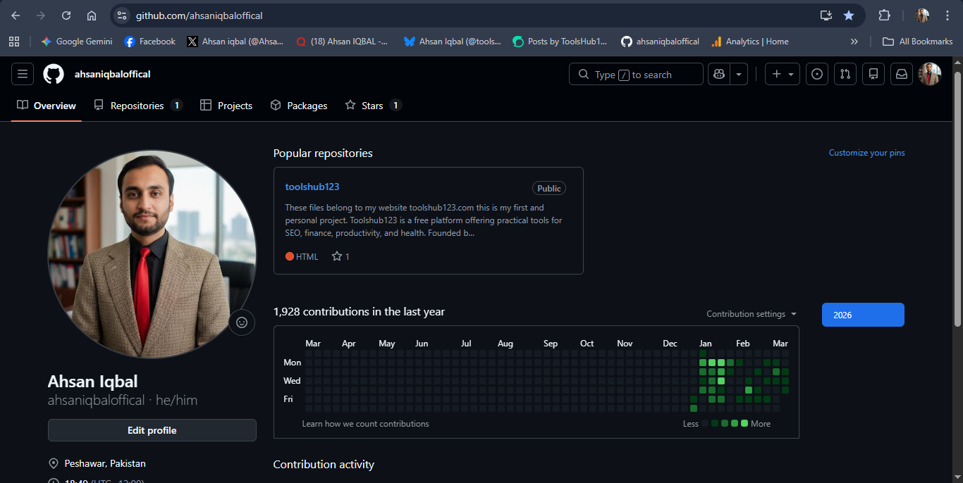 Toolshub123's Github Repo screen shot